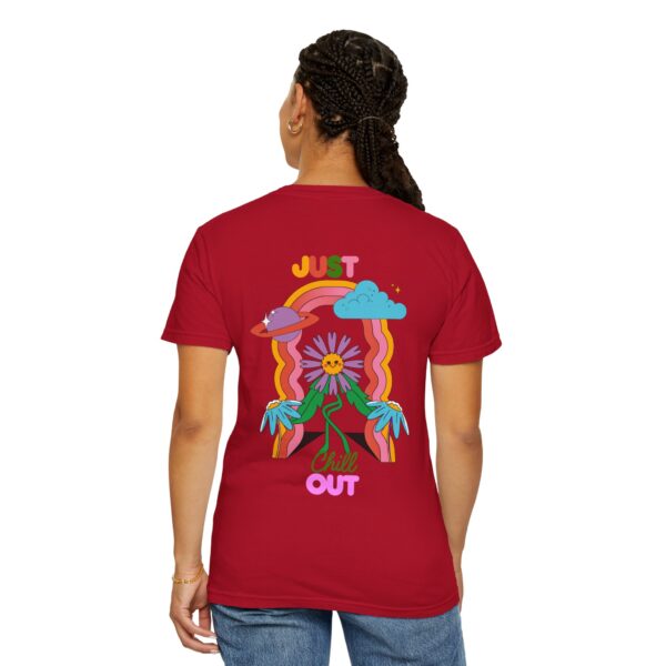 Chill Out Graphic T-Shirt - Unisex Garment-Dyed Tee - Image 52