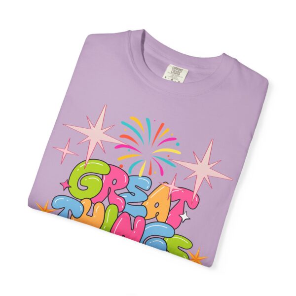 Great Things Await Me T-Shirt | Positive Vibe Unisex Tee - Image 23