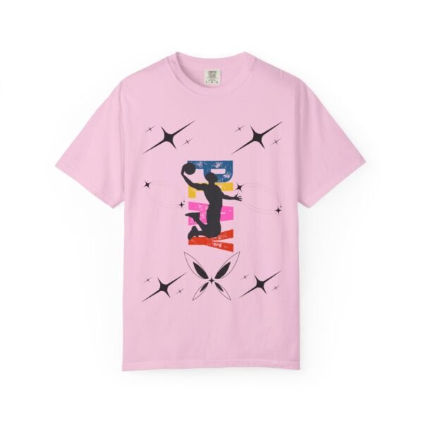 Unisex Garment-Dyed T-Shirt - Vibrant Athletic Design with Stars - Image 19