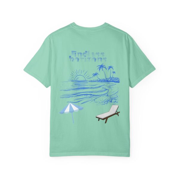 Endless Horizons Beach T-Shirt - Unisex Garment-Dyed Summer Tee - Image 20