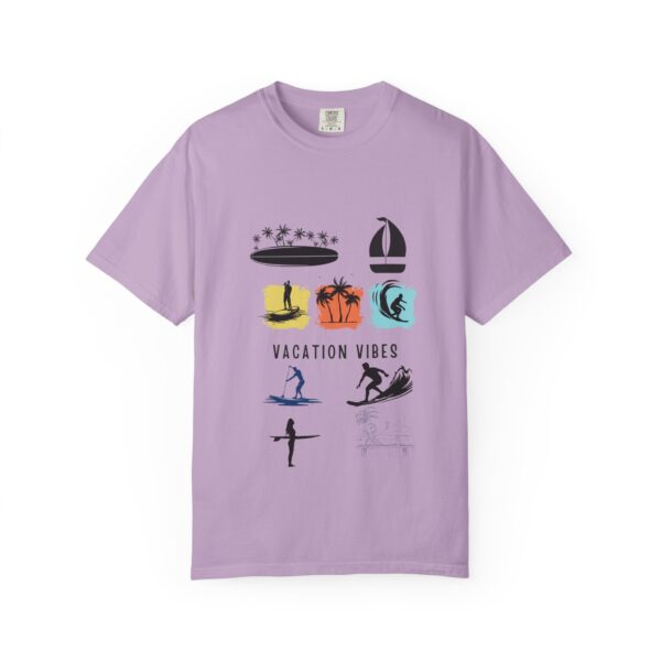 Vacation Vibes Unisex Garment-Dyed T-Shirt for Beach Lovers - Image 65