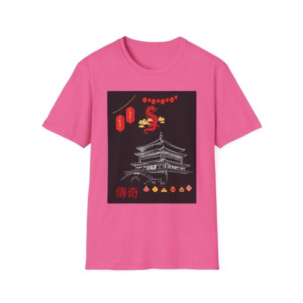 Cultural Heritage Unisex Softstyle T-Shirt | Lunar New Year Celebration Design - Image 45