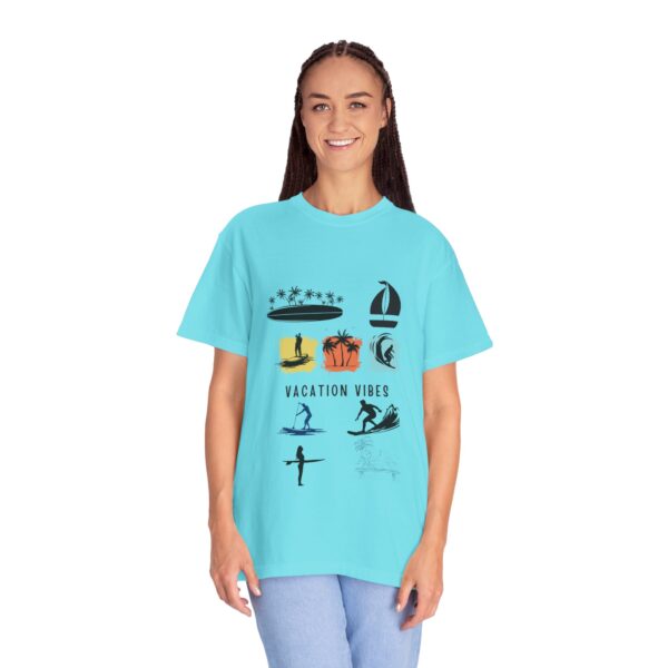 Vacation Vibes Unisex Garment-Dyed T-Shirt for Beach Lovers - Image 53