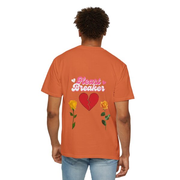 Heartbreaker Unisex Garment-Dyed T-Shirt with Floral Design - Image 59