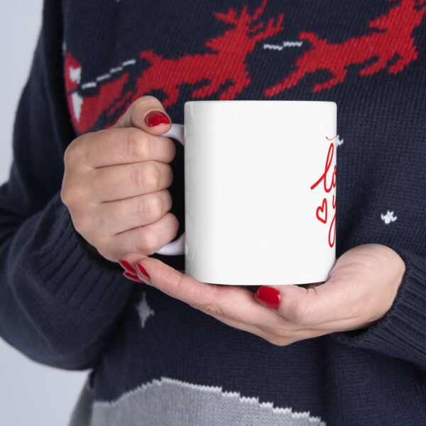 Romantic Love You Ceramic Mug - Perfect Gift for Valentine's Day, Anniversaries, or Everyday Love - Image 9