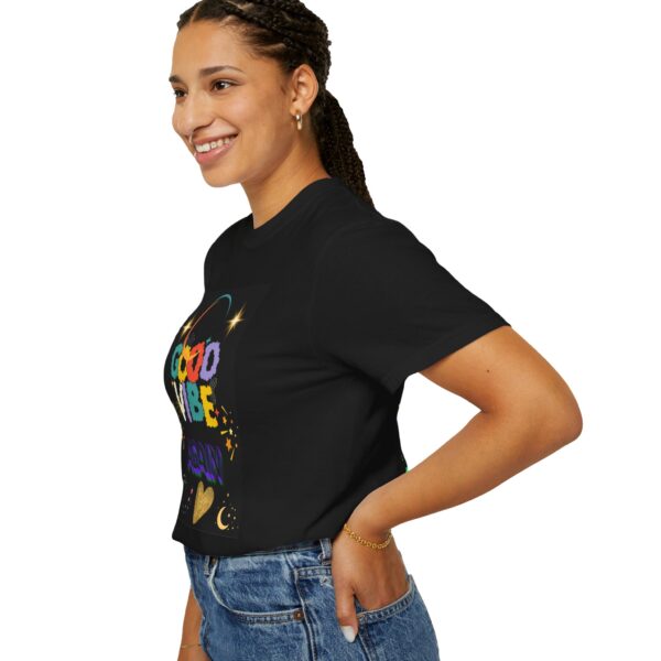 Good Vibes Unisex Garment-Dyed T-Shirt - Festival Ready, Positive Energy - Image 35
