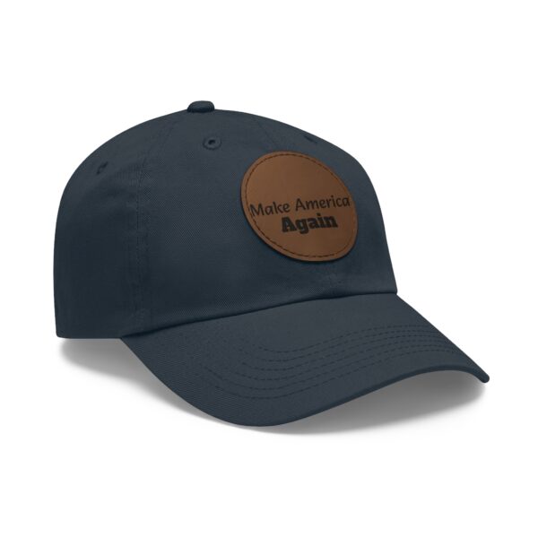 Hat with Leather Patch (Round) - Image 10