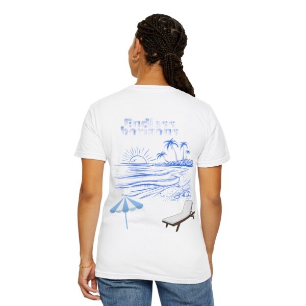 Endless Horizons Beach T-Shirt - Unisex Garment-Dyed Summer Tee - Image 7
