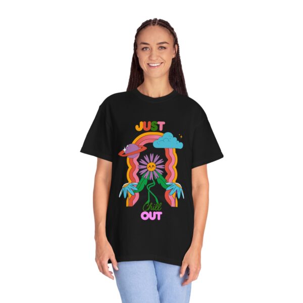Chill Out Graphic T-Shirt - Unisex Garment-Dyed Tee - Image 32