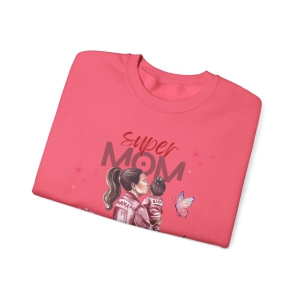 Super Mom Crewneck Sweatshirt - Gift for Mother's Day, Cozy Gift for Moms - Image 31