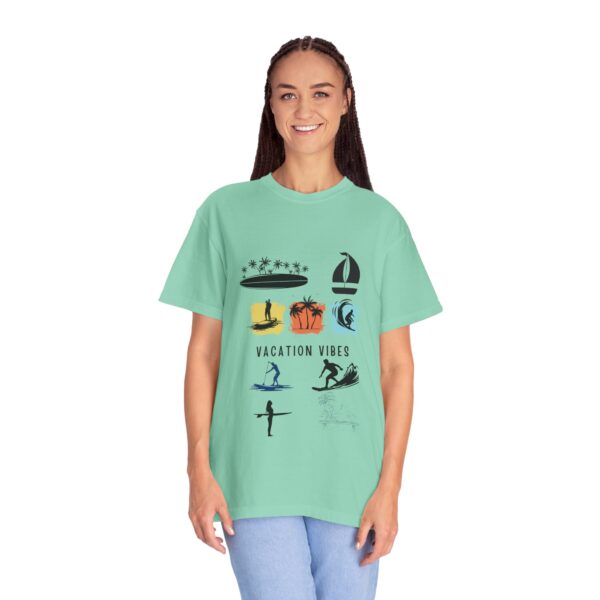 Vacation Vibes Unisex Garment-Dyed T-Shirt for Beach Lovers - Image 45