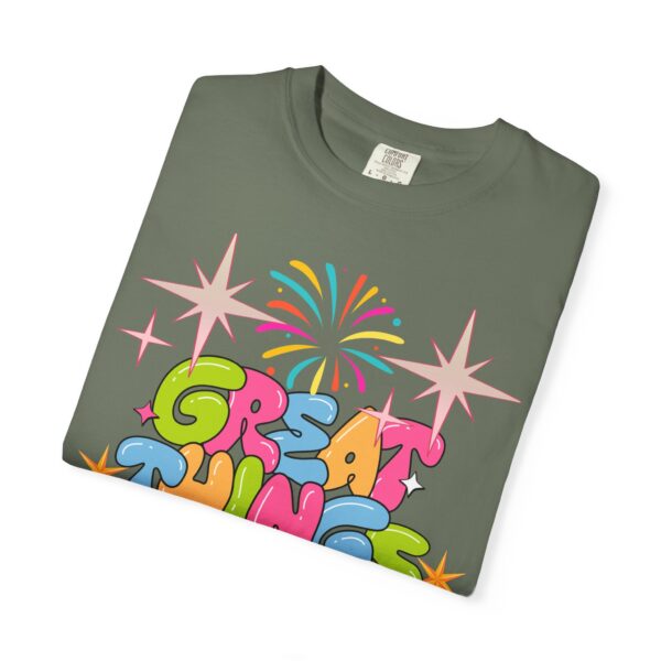 Great Things Await Me T-Shirt | Positive Vibe Unisex Tee - Image 11