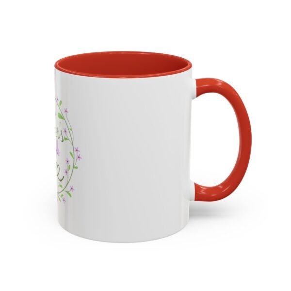 Happy Mother's Day Accent Coffee Mug - Floral Design for Mom - Image 14