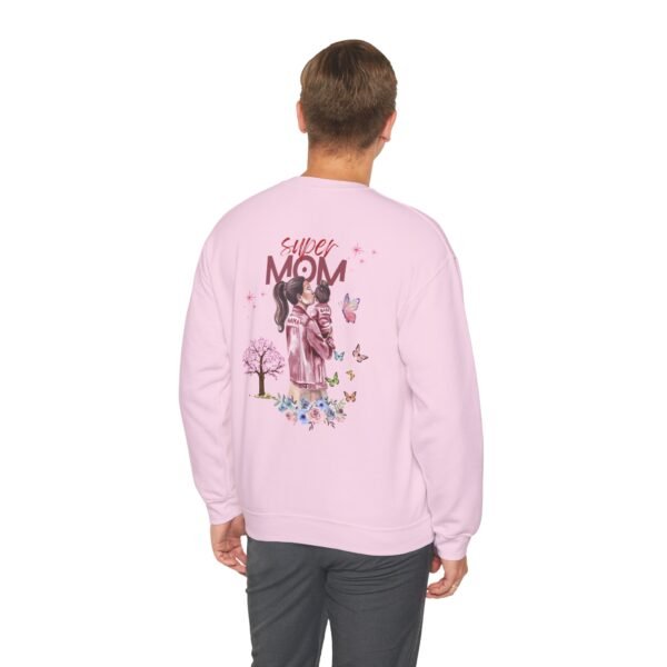 Super Mom Crewneck Sweatshirt - Gift for Mother's Day, Cozy Gift for Moms - Image 26