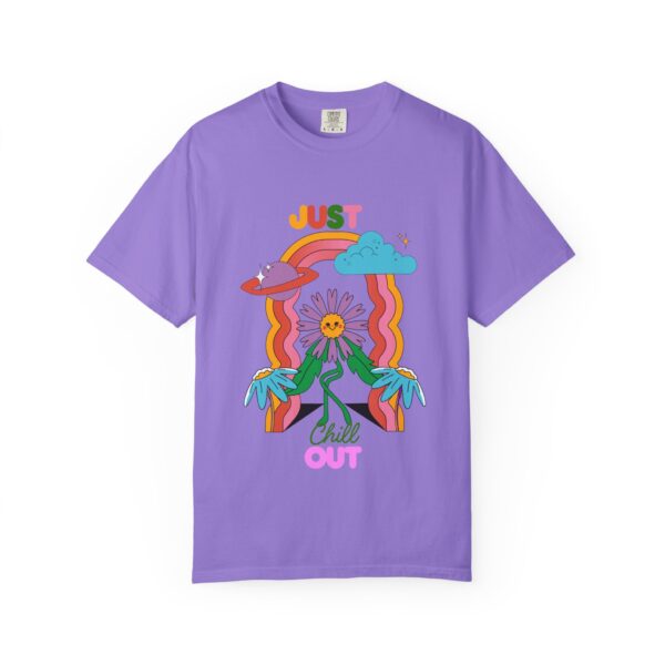 Chill Out Graphic T-Shirt - Unisex Garment-Dyed Tee - Image 37