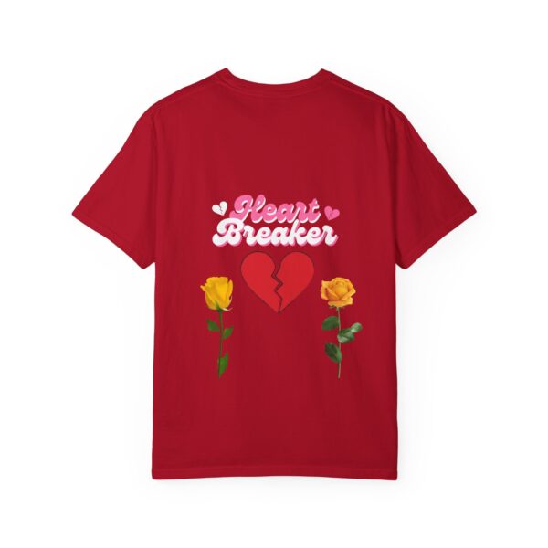 Heartbreaker Unisex Garment-Dyed T-Shirt with Floral Design - Image 135