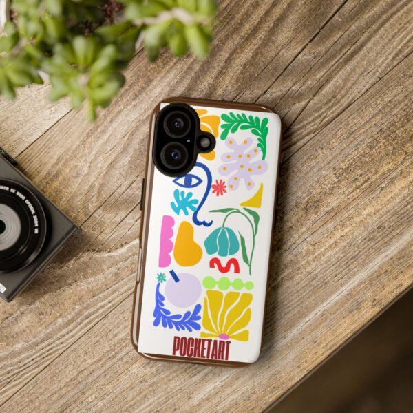 Colorful Floral iPhone Case - Tough Cases - Unique and Stylish Protection - Image 4