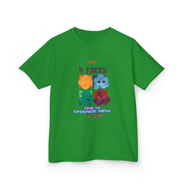 Kids 4 Faces Fun Tee - Change New One - Image 39