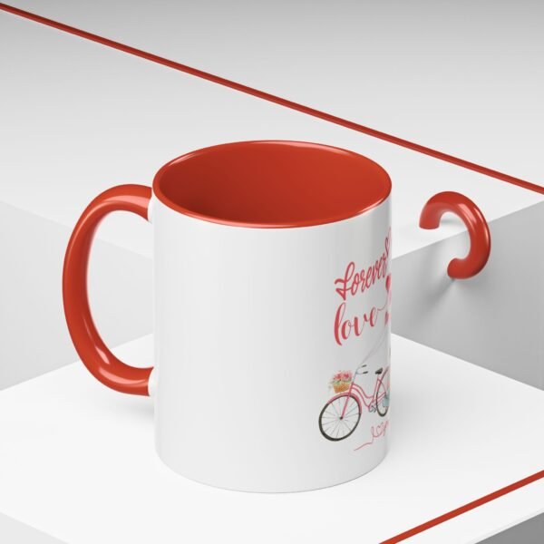 Forever Love Coffee Mug - Heart Design for Couples | 11oz & 15oz - Image 20