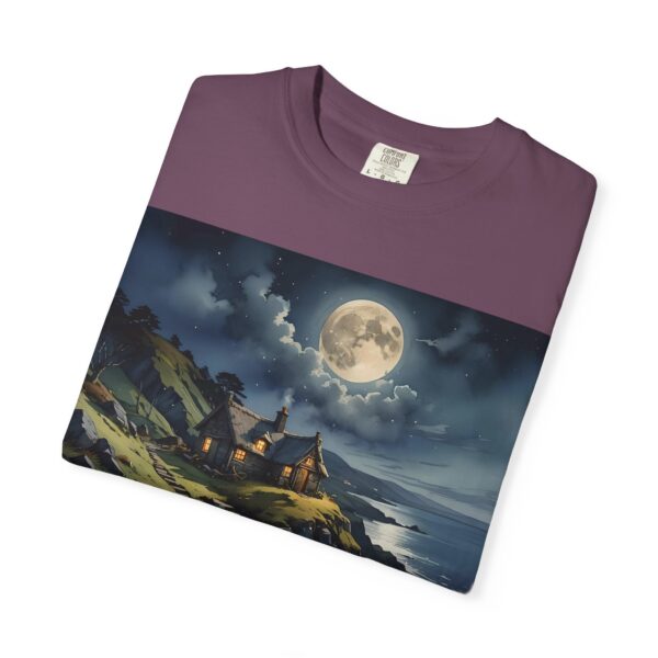 WilderNest Cottage Moonlight T-Shirt - Unisex Garment-Dyed Tee for Nature Lovers - Image 56