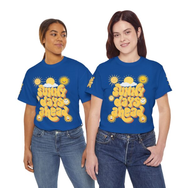 Sunny Days Ahead Unisex Heavy Cotton Tee - Fun Sun Graphic T-Shirt - Image 70