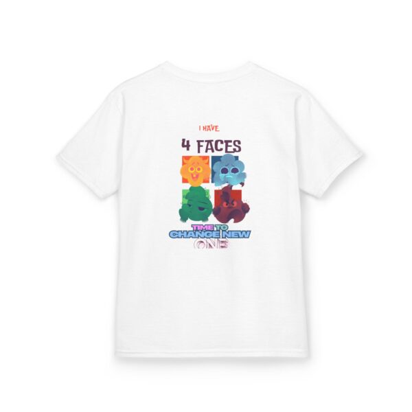 Kids 4 Faces Fun Tee - Change New One - Image 13