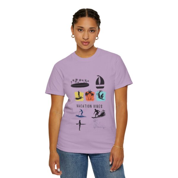 Vacation Vibes Unisex Garment-Dyed T-Shirt for Beach Lovers - Image 70