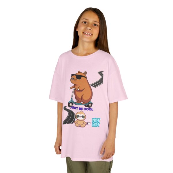Cool Bear Kids Heavy Cotton Tee - Just Be Cool Graphic T-Shirt - Image 32