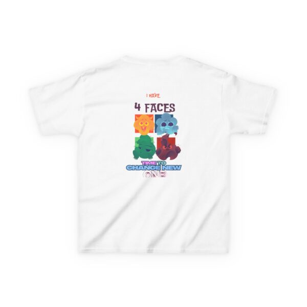 Kids 4 Faces Fun Tee - Change New One - Image 11