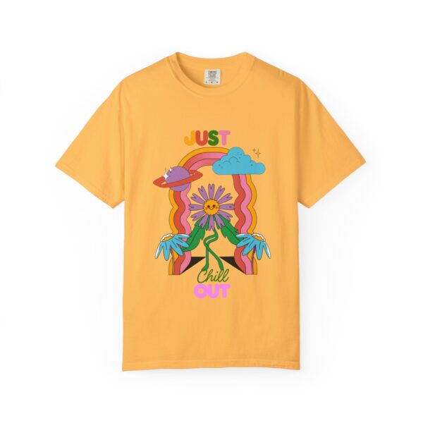 Chill Out Graphic T-Shirt - Unisex Garment-Dyed Tee - Image 10