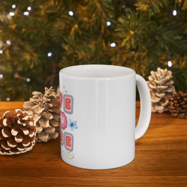 Cute Love You Babe Ceramic Mug - Perfect Gift for Valentine's Day - Image 9