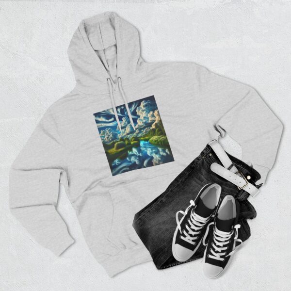 Three-Panel Fleece Hoodie - Image 7