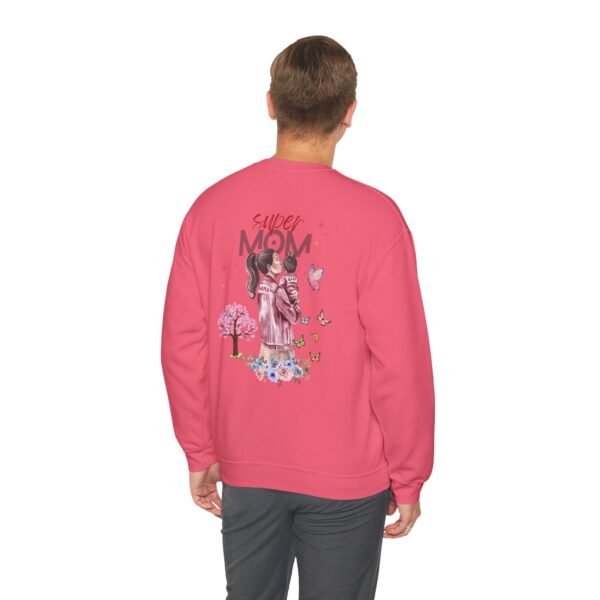 Super Mom Crewneck Sweatshirt - Gift for Mother's Day, Cozy Gift for Moms - Image 33