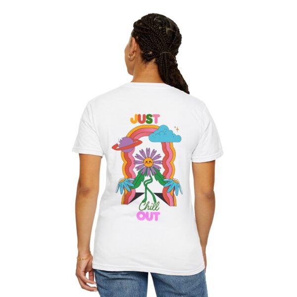 Chill Out Graphic T-Shirt - Unisex Garment-Dyed Tee - Image 7
