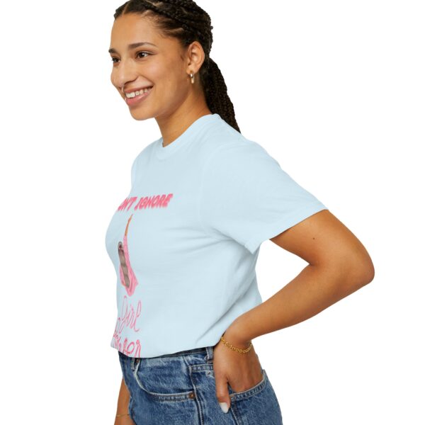 Girl Power Garment-Dyed T-shirt - Feminist Statement Tee - Image 33