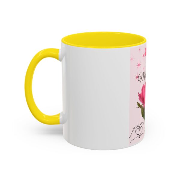 Happy Mother's Day Accent Coffee Mug - Pink Floral Design, 11oz & 15oz - Image 48