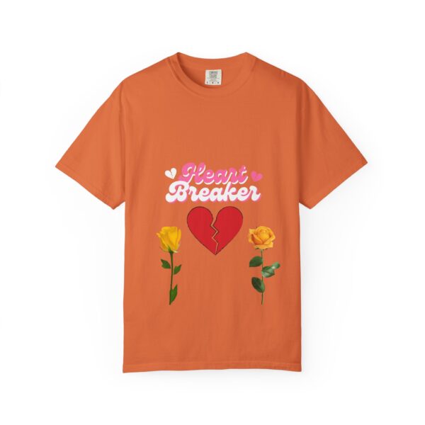 Heartbreaker Unisex Garment-Dyed T-Shirt with Floral Design - Image 50