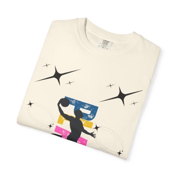 Unisex Garment-Dyed T-Shirt - Vibrant Athletic Design with Stars - Image 12