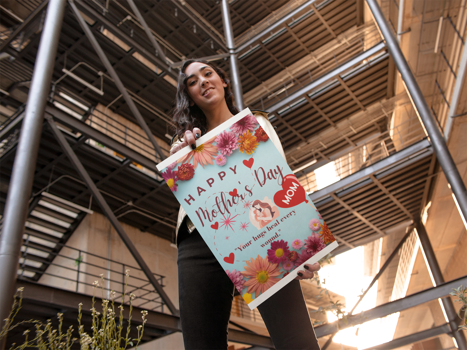 Happy Mother's Day Rolled Posters - Heartfelt Gifts for Mom - Image 3