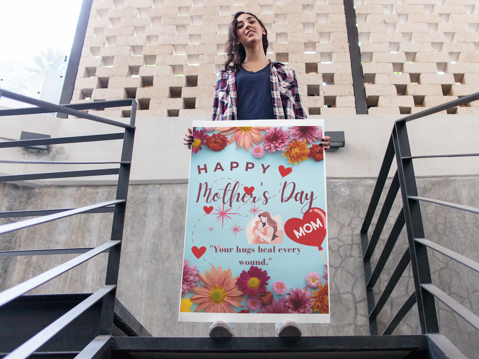 Happy Mother's Day Rolled Posters - Heartfelt Gifts for Mom - Image 2