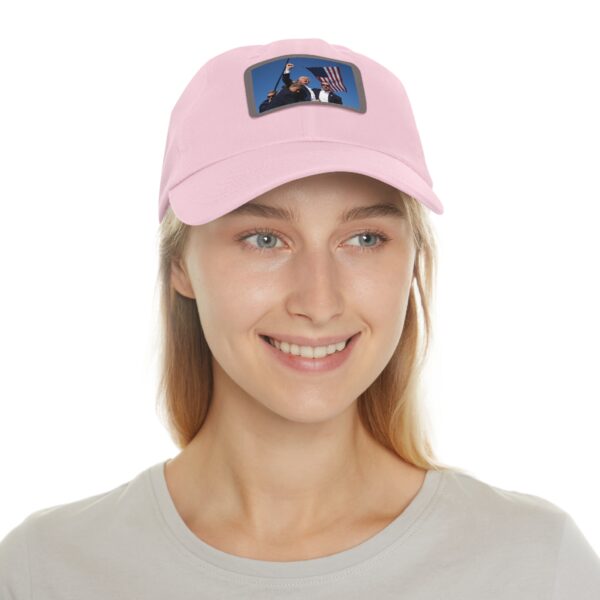Dad Hat with Leather Patch (Rectangle) - Image 28