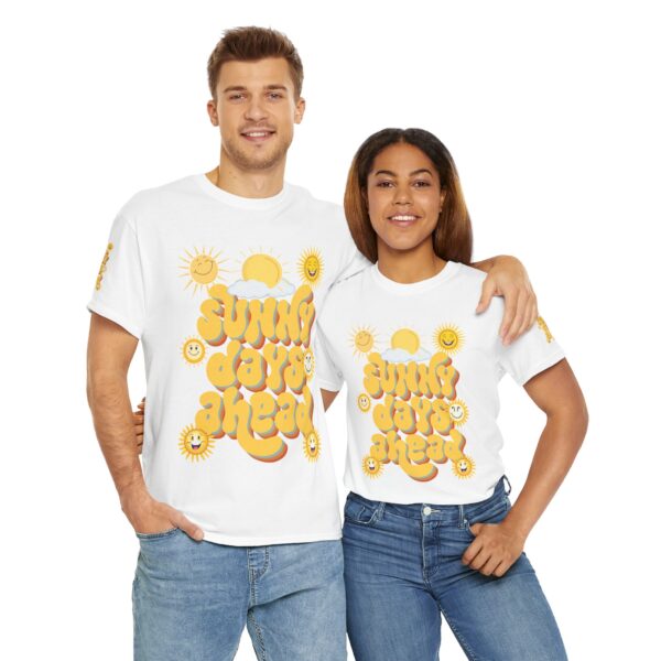 Sunny Days Ahead Unisex Heavy Cotton Tee - Fun Sun Graphic T-Shirt - Image 26