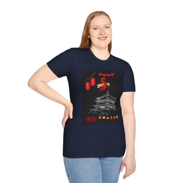 Cultural Heritage Unisex Softstyle T-Shirt | Lunar New Year Celebration Design - Image 39