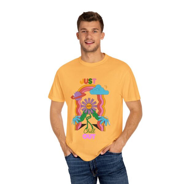 Chill Out Graphic T-Shirt - Unisex Garment-Dyed Tee - Image 13