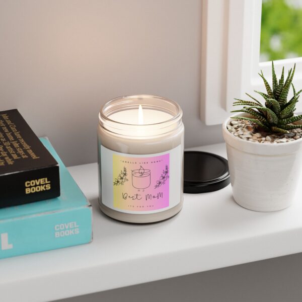 Best Mom Scented Soy Candle - Perfect Gift for Mother's Day & Birthdays - Image 4