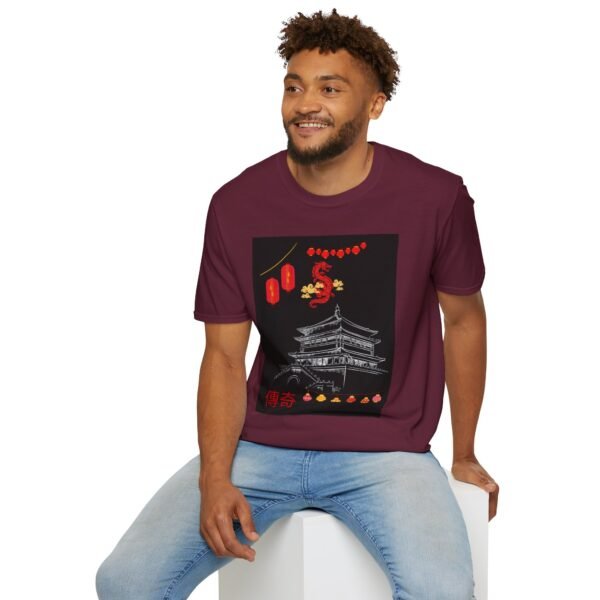 Cultural Heritage Unisex Softstyle T-Shirt | Lunar New Year Celebration Design - Image 26
