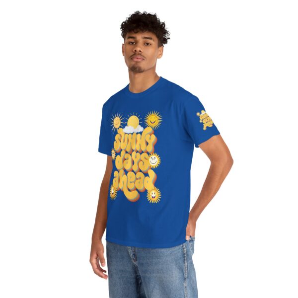 Sunny Days Ahead Unisex Heavy Cotton Tee - Fun Sun Graphic T-Shirt - Image 65