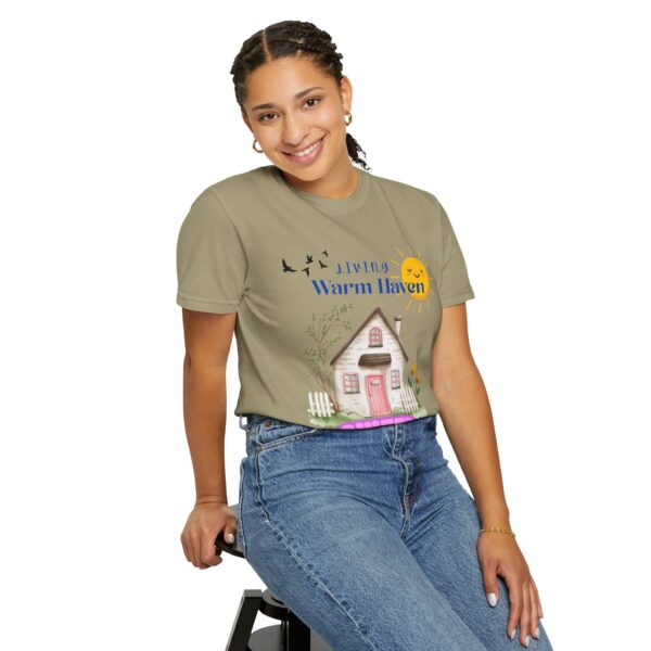 Cozy Home Vibes T-Shirt - "Living Warm Haven" Design - Image 17