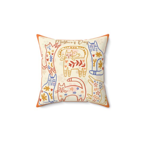 Whimsical Cat Pillow – Cute Mother's Day Gift Idea