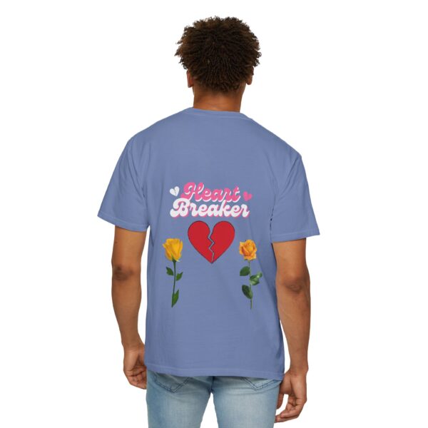 Heartbreaker Unisex Garment-Dyed T-Shirt with Floral Design - Image 101